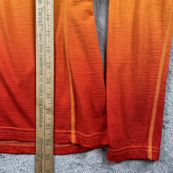 Icebreaker Shirt Womens M BodyFit+ 200 100% Merino Wool V Neck Long Sleeve Ombre - Picture 12 of 13